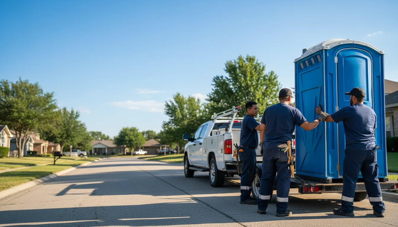 Portable Toilet Rental in Anson, TX near me